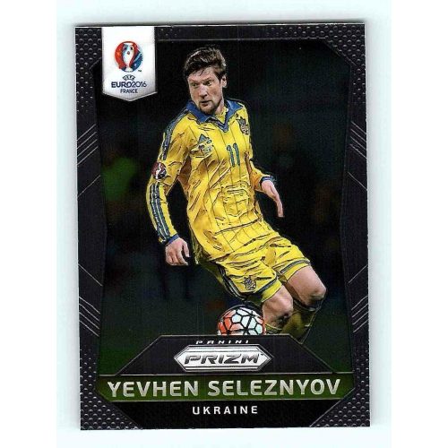 2016 Panini Uefa Euro Prizm Base #218 Yevhen Seleznyov