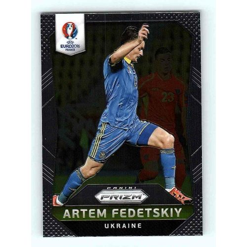 2016 Panini Uefa Euro Prizm Base #219 Artem Fedetskiy