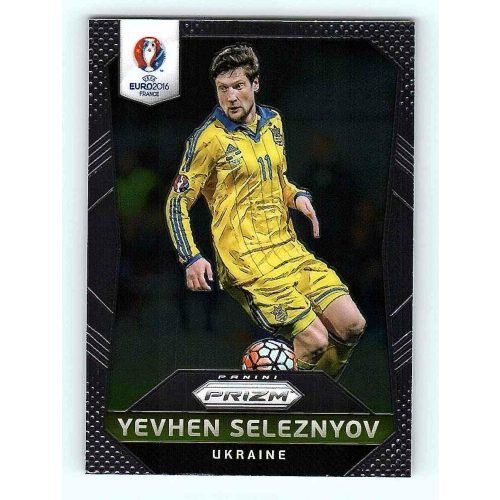 2016 Panini Uefa Euro Prizm Base #218 Yevhen Seleznyov