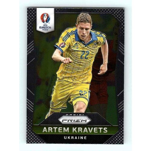 2016 Panini Uefa Euro Prizm Base #213 Artem Kravets