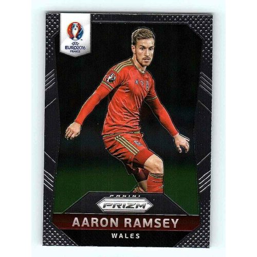 2016 Panini Uefa Euro Prizm Base #119 Aaron Ramsey