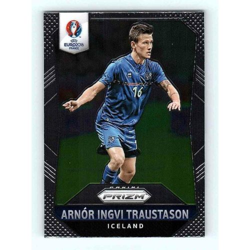 2016 Panini Uefa Euro Prizm Base #116 Arnor Ingvi Traustason