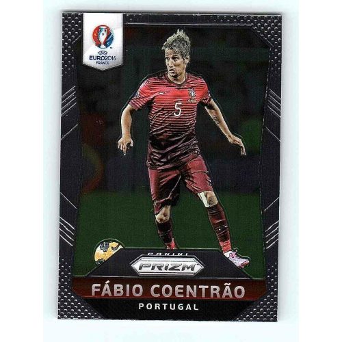 2016 Panini Uefa Euro Prizm Base #106 Fabio Coentrao