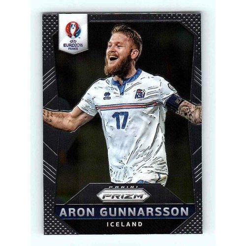 2016 Panini Uefa Euro Prizm Base #112 Aron Gunnarsson