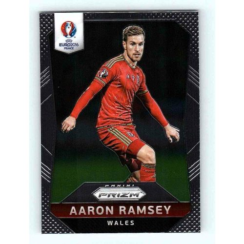 2016 Panini Uefa Euro Prizm Base #119 Aaron Ramsey