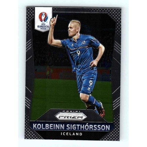 2016 Panini Uefa Euro Prizm Base #110 Kolbeinn Sigthorsson