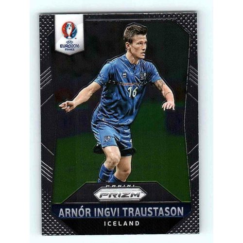 2016 Panini Uefa Euro Prizm Base #116 Arnor Ingvi Traustason