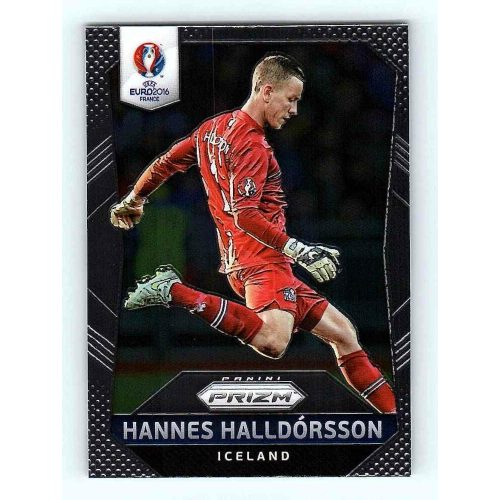 2016 Panini Uefa Euro Prizm Base #113 Hannes Halldorsson