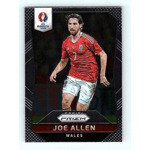 2016 Panini Uefa Euro Prizm Base #122 Joe Allen