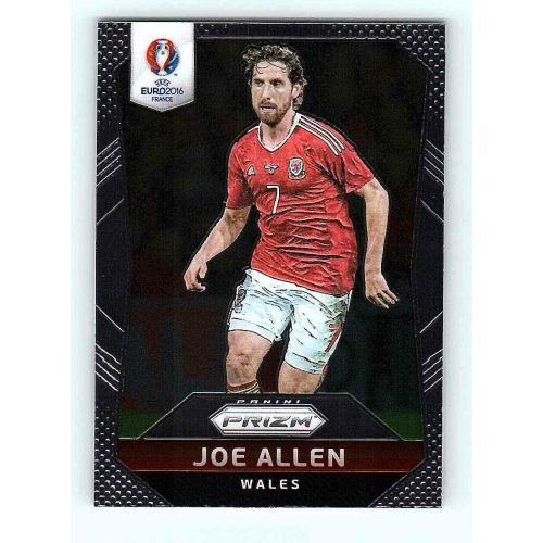 2016 Panini Uefa Euro Prizm Base #122 Joe Allen