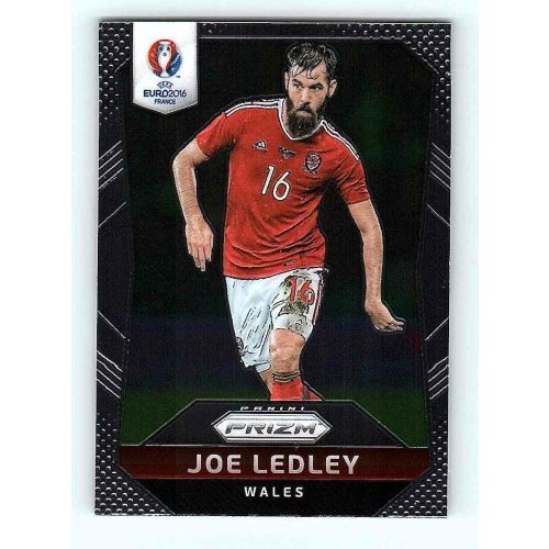 2016 Panini Uefa Euro Prizm Base #124 Joe Ledley