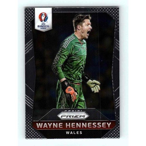 2016 Panini Uefa Euro Prizm Base #123 Wayne Hennessey