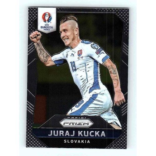 2016 Panini Uefa Euro Prizm Base #130 Juraj Kucka