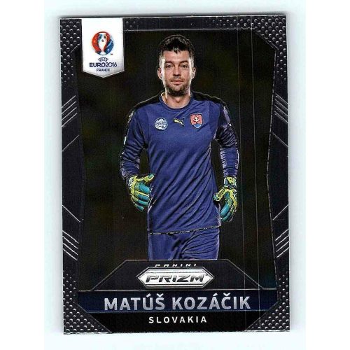 2016 Panini Uefa Euro Prizm Base #131 Matus Kozacik