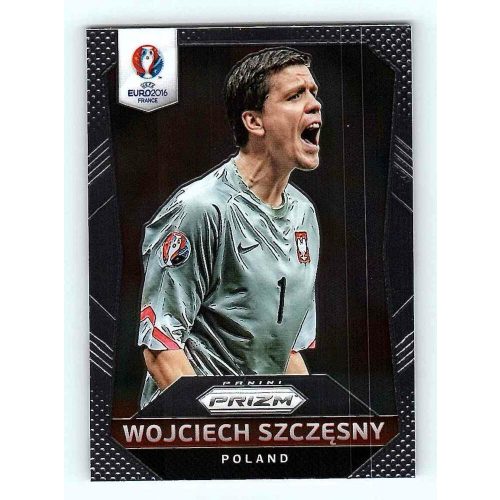 2016 Panini Uefa Euro Prizm Base #147 Wojciech Szczesny