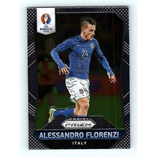 2016 Panini Uefa Euro Prizm Base #96 Alessandro Florenzi