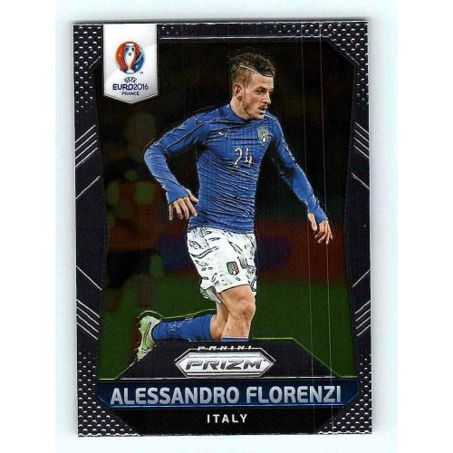 2016 Panini Uefa Euro Prizm Base #96 Alessandro Florenzi