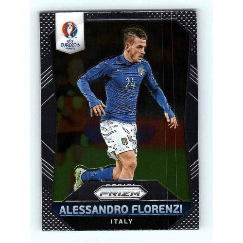 2016 Panini Uefa Euro Prizm Base #96 Alessandro Florenzi