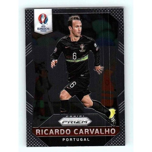 2016 Panini Uefa Euro Prizm Base #102 Ricardo Carvalho