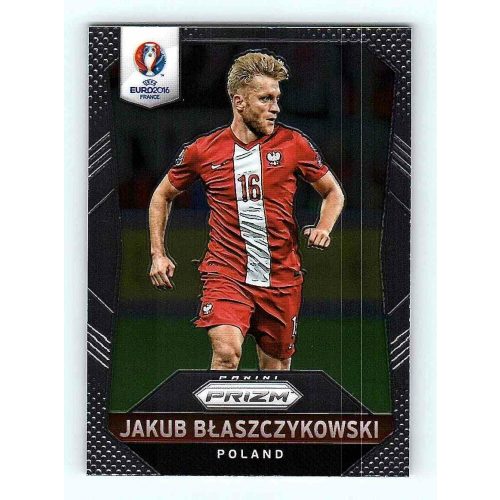 2016 Panini Uefa Euro Prizm Base #140 Jakub Blaszczykowski