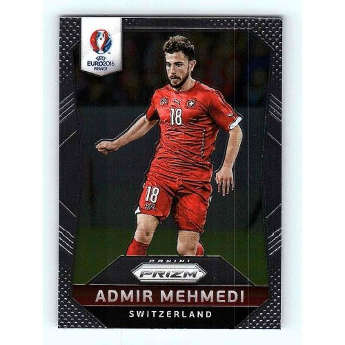 2016 Panini Uefa Euro Prizm Base #158 Admir Mehmedi