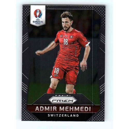 2016 Panini Uefa Euro Prizm Base #158 Admir Mehmedi