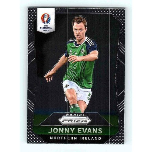 2016 Panini Uefa Euro Prizm Base #73 Jonny Evans