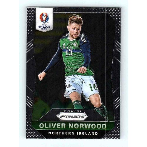 2016 Panini Uefa Euro Prizm Base #72 Oliver Norwood