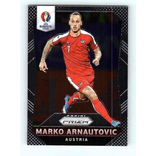 2016 Panini Uefa Euro Prizm Base #83 Marko Arnautovic