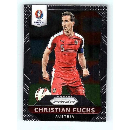 2016 Panini Uefa Euro Prizm Base #80 Christian Fuchs