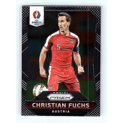 2016 Panini Uefa Euro Prizm Base #80 Christian Fuchs