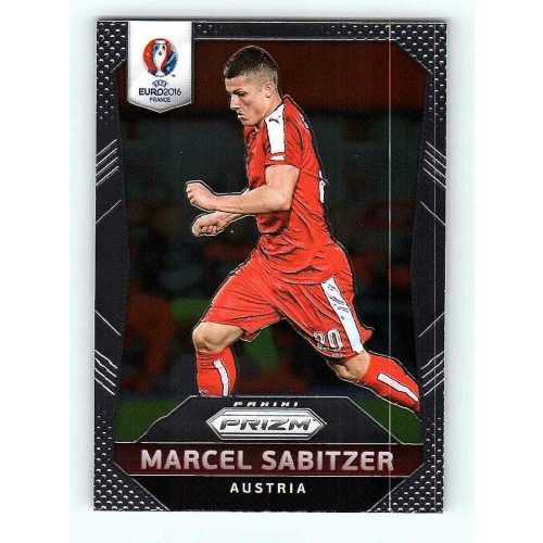 2016 Panini Uefa Euro Prizm Base #85 Marcel Sabitzer