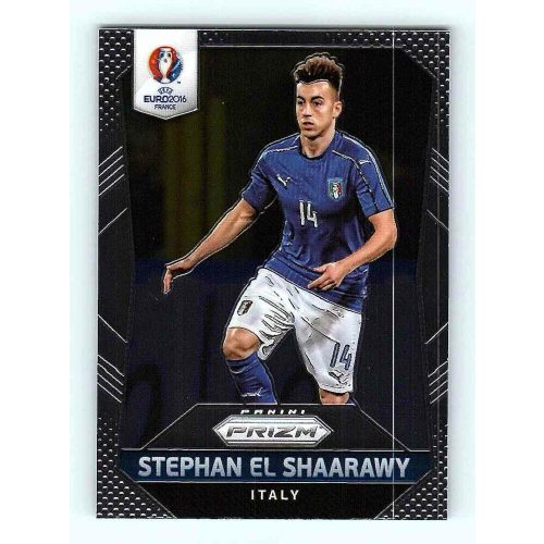 2016 Panini Uefa Euro Prizm Base #95 Stephan El Shaarawy