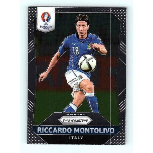 2016 Panini Uefa Euro Prizm Base #92 Riccardo Montolivo