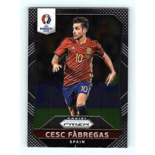 2016 Panini Uefa Euro Prizm Base #37 Casc Fabregas