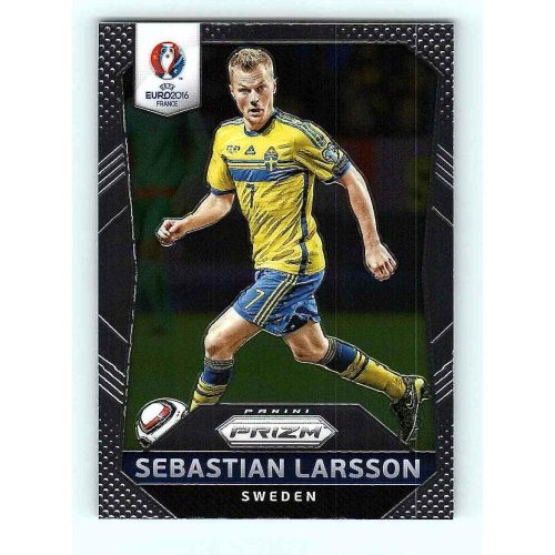 2016 Panini Uefa Euro Prizm Base #247 Sebastian Larsson