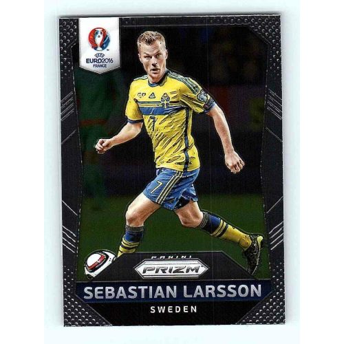 2016 Panini Uefa Euro Prizm Base #247 Sebastian Larsson