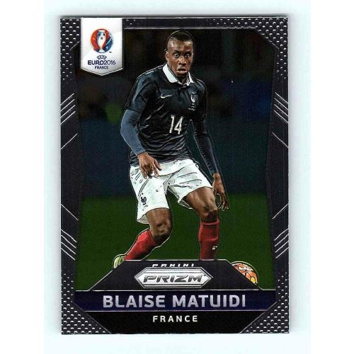 2016 Panini Uefa Euro Prizm Base #4 Blaise Matuidi