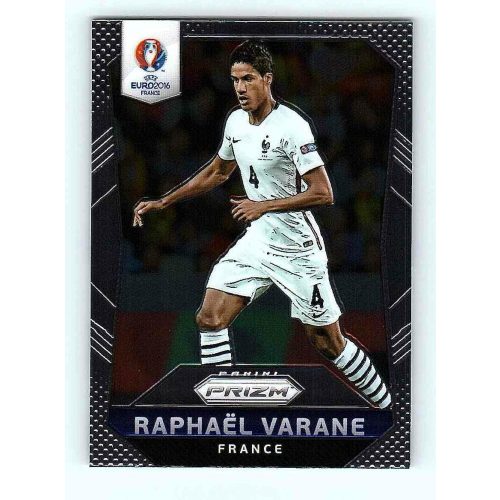 2016 Panini Uefa Euro Prizm Base #6 Raphael Varane