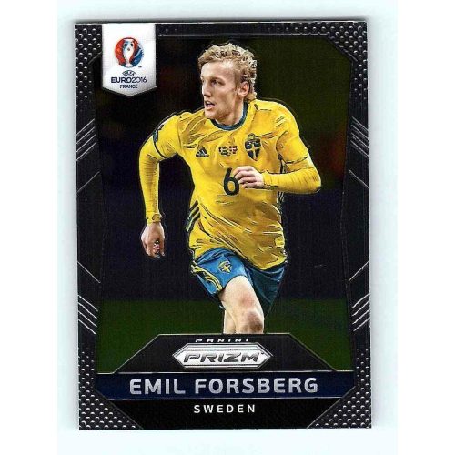 2016 Panini Uefa Euro Prizm Base #250 Emil Forsberg