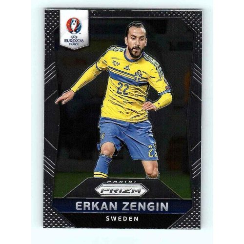 2016 Panini Uefa Euro Prizm Base #243 Erkan Zengin