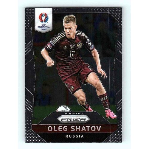 2016 Panini Uefa Euro Prizm Base #177 Oleg Shatov