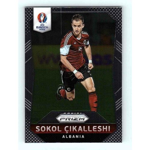 2016 Panini Uefa Euro Prizm Base #199 Sokol Cikalleshi