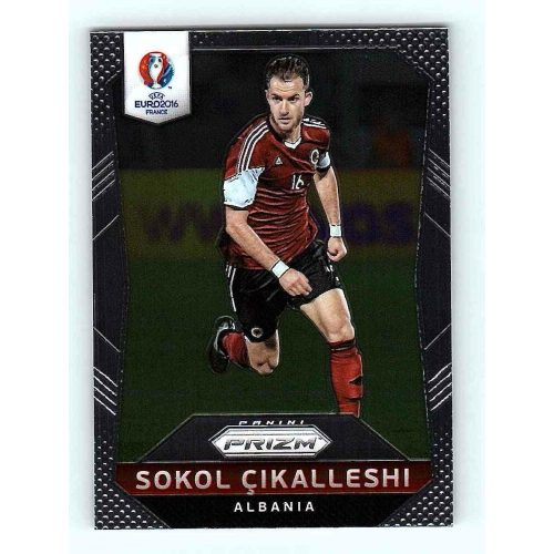 2016 Panini Uefa Euro Prizm Base #199 Sokol Cikalleshi