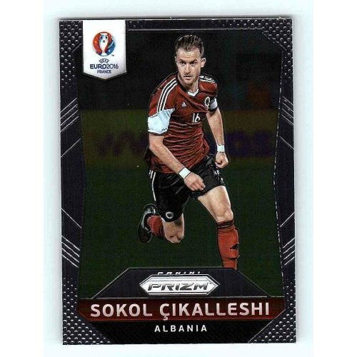 2016 Panini Uefa Euro Prizm Base #199 Sokol Cikalleshi