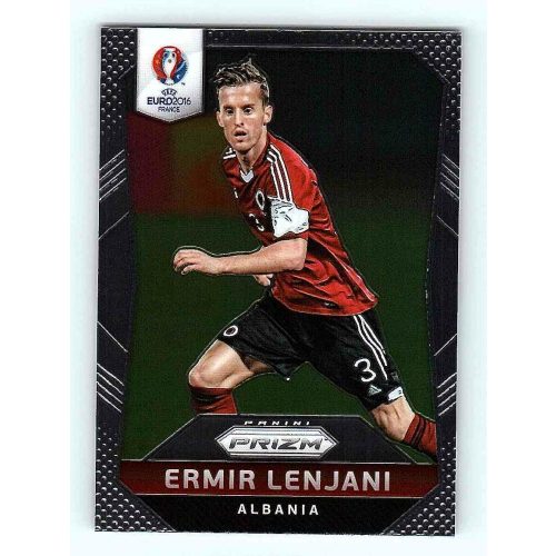 2016 Panini Uefa Euro Prizm Base #195 Ermir Lenjani