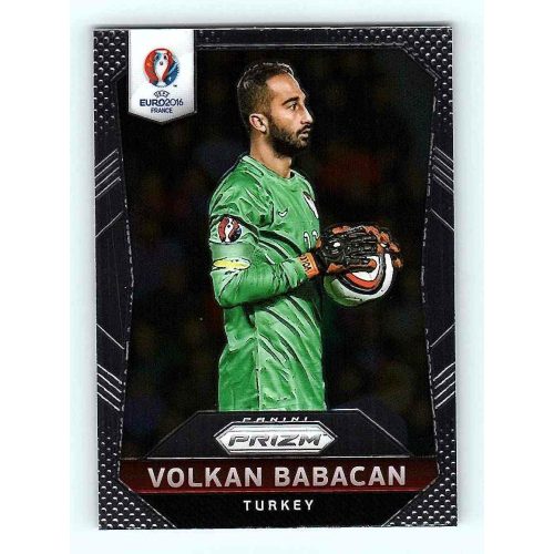 2016 Panini Uefa Euro Prizm Base #201 Volkan Babacan