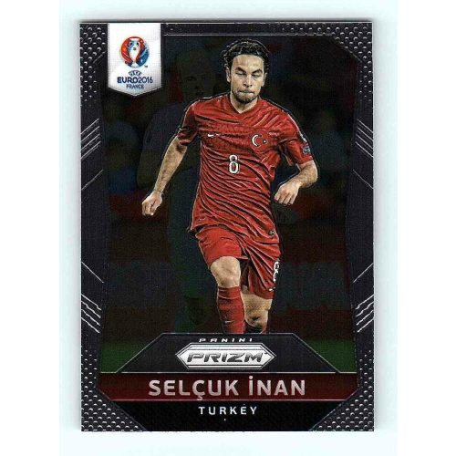 2016 Panini Uefa Euro Prizm Base #200 Selcuk Inan