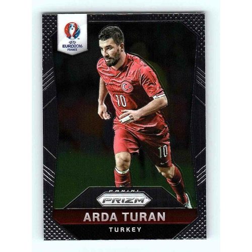 2016 Panini Uefa Euro Prizm Base #204 Arda Turan