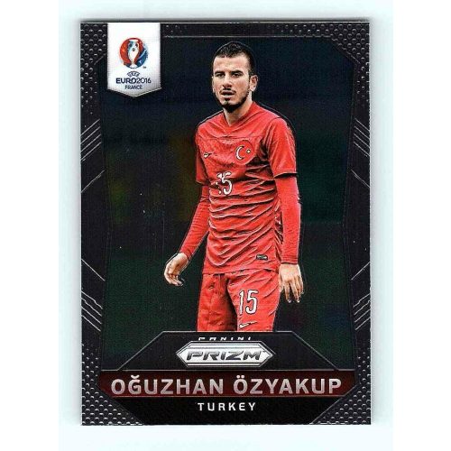 2016 Panini Uefa Euro Prizm Base #209 Oguzhan Ozyakup